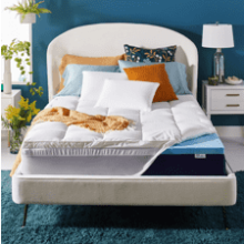 Sleep Innovations Dual Layer Mattress Topper