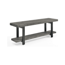 Sonoma Metal and Reclaimed Wood Bench