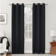 Sun Zero Easton Energy Saving Blackout Curtain Panel