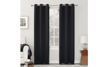 Sun Zero Easton Energy Saving Blackout Curtain Panel