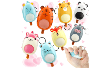 TOY Life 8 Pack Squishy Keychains