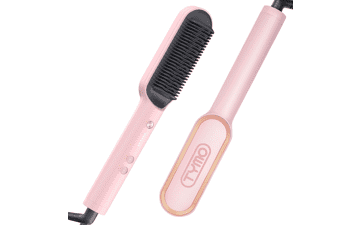 TYMO Ring Pink Hair Straightener Brush