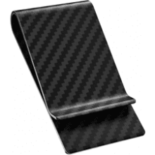 Travelambo Carbon Fiber Money Clip Wallet