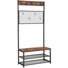 VASAGLE Industrial Coat Rack Stand