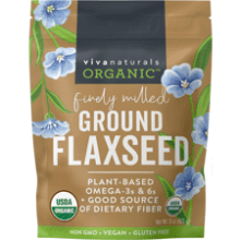 Viva Naturals Organic Ground Flaxseed