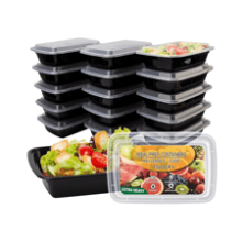 15 Pack- Meal Prep Containers