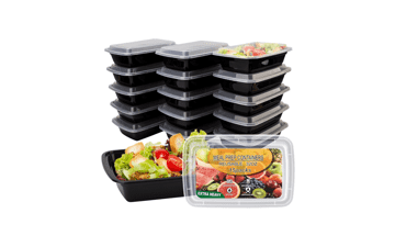 15 Pack- Meal Prep Containers