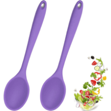 2 Pcs Silicone Spoons for Cooking