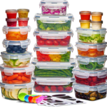 24 Pcs Airtight Food Storage Container Set