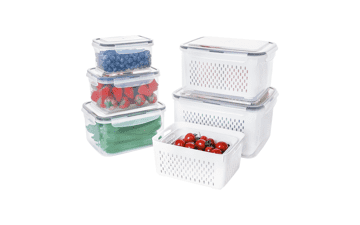 5 PCS Large Fruit Containers for Fridge