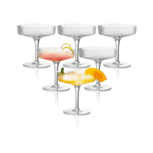 6 Pcs Coupe Glasses