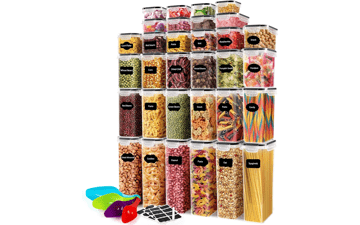 68 PCS Airtight Food Storage Containers