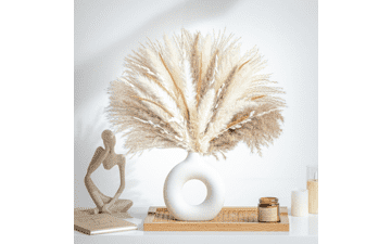 70PCS Natural Dried Pampas Grass Bouquet