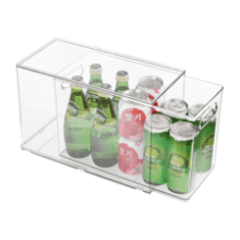 Abiudeng Refrigerator Organizer Bins