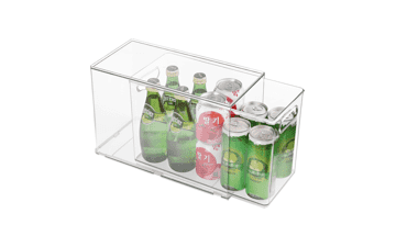 Abiudeng Refrigerator Organizer Bins