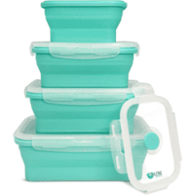 Amazing Containers™ Collapsible Food Storage Container Set