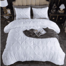 Andency White Full Size Comforter Set