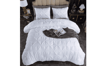 Andency White Full Size Comforter Set