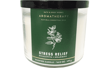 Bath & Body Works Aromatherapy Stress Relief Candle