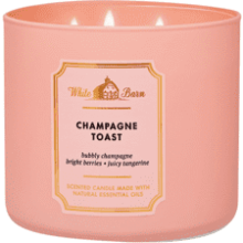 Bath and Body Works White Barn Champagne Toast Candle