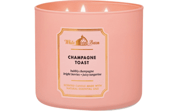 Bath and Body Works White Barn Champagne Toast Candle