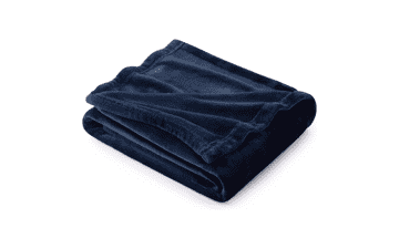 Bedsure Navy Blue Throw Blanket