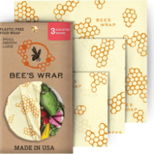 Bee's Wrap Reusable Beeswax Food Wraps