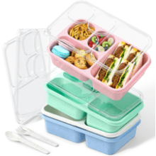 Bento Lunch Box for kids-4 Pack