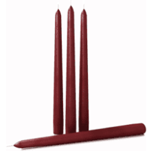 CANDWAX 12 inch Taper Candles Set of 4