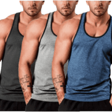 COOFANDY Men's 3 Pack Gym Tank Tops