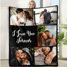 COSPOT Custom Photo Blanket