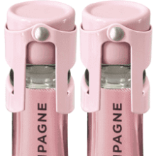 Champagne Stoppers - 2Pack Pink