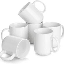 DOWAN 20 Oz Coffee Mugs Set of 6