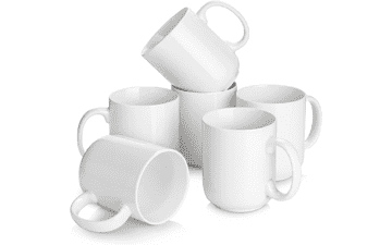 DOWAN 20 Oz Coffee Mugs Set of 6