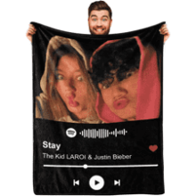 DayOfShe Spotify Code Music Blanket