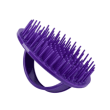 Denman Purple Scalp Massager and Detangling Hair Brush