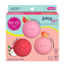 Eos Juicy Vibes Lip Balm Variety Pack