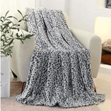 FY FIBER HOUSE Flannel Fleece Throw