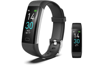 Fitness Tracker with Blood Pressure Heart Rate Blood Oxygen Monitor