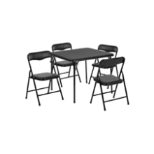 Flash Furniture Mindy Kids 5-Piece Folding Table and Chairs Set