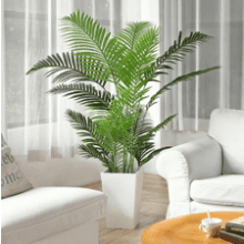 Fopamtri Artificial Areca Palm Plant