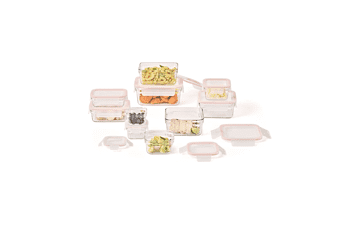 GLASSLOCK Smart 20-Piece Glass Food Storage Set