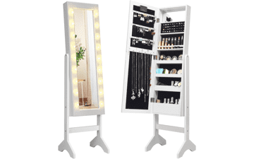 Giantex Standing Jewelry Armoire