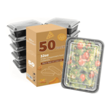 Golden State Art Meal Prep Containers