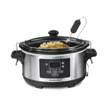 Hamilton Beach Portable 6 Quart Slow Cooker