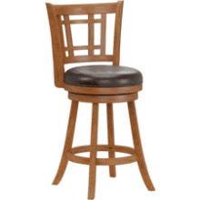 Hillsdale Fairfox Swivel Kitchen Counter Stool