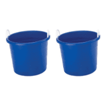 Homz 17 Gallon Plastic Storage Bucket