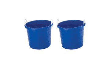 Homz 17 Gallon Plastic Storage Bucket