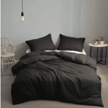 Houseri Black Comforter Set King