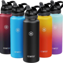 ICEWATER - 40 oz Insulated Water Bottle